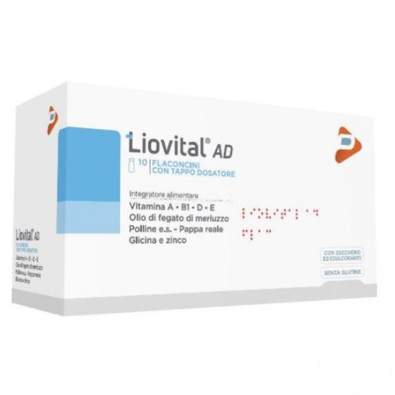 LIOVITAL AD 10 FLACONCINI X 10 ML