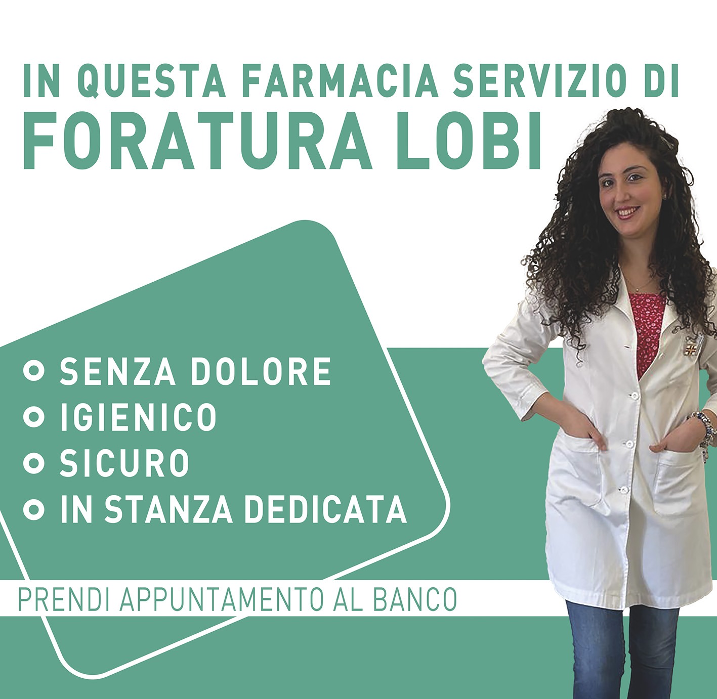 Foratura lobi – Farmacia Vesuvio Genova
